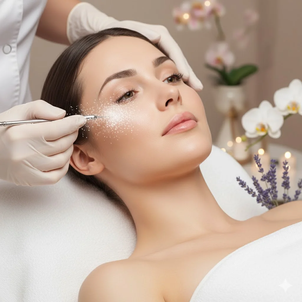 İnce kırışıklıklar için dolgu tozu